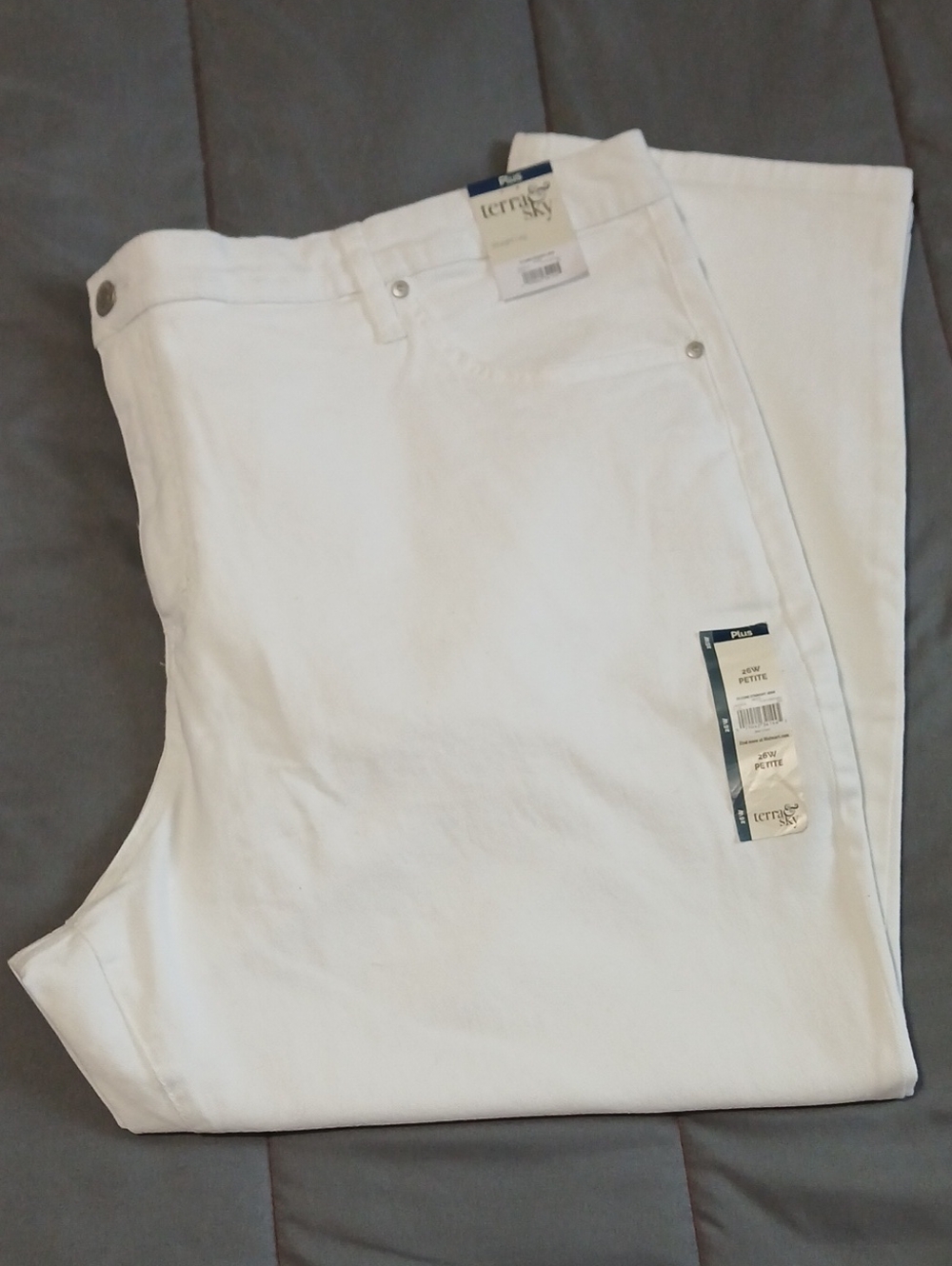 Terra & Sky Women’s 26WP Plus Straight Jeans